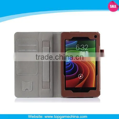 Litchi PU Slim Leather Tablet Case For Toshiba excite at7-a8 7-inch Tablet accessory