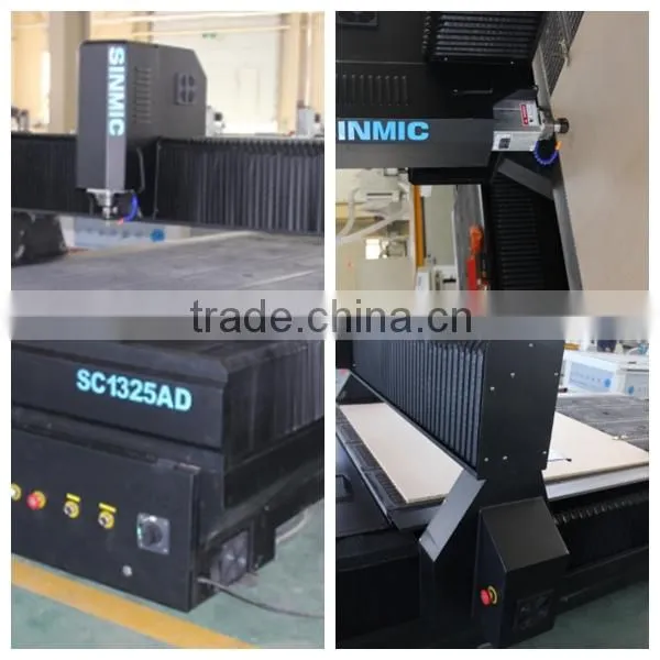 SINMIC cnc wood engraving machine CNC Router wood center cnc router woodworking cnc machine with dust cover