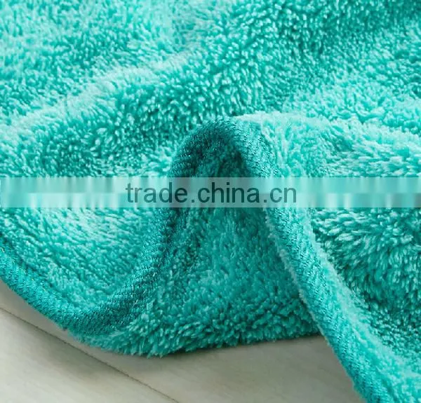 100% Microfiber Coral Fleece Hangle Hand Towel