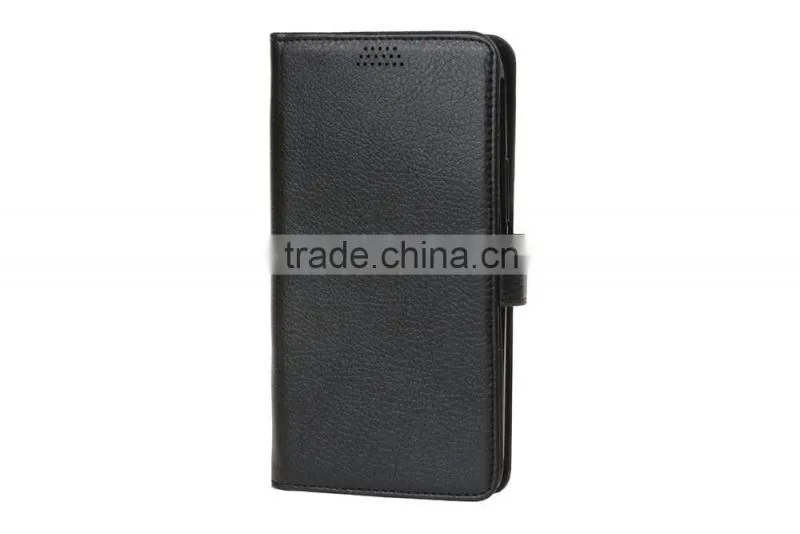 MMT Flip Leather Case for HTC M10 Wallet Cover with Card Slot Photo Frame PU Wallet Case Litchi Grain Style MT-5664