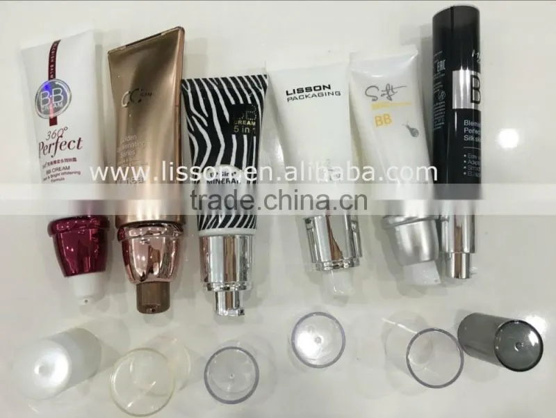 BB Cream Pump head UV Transparent Tube