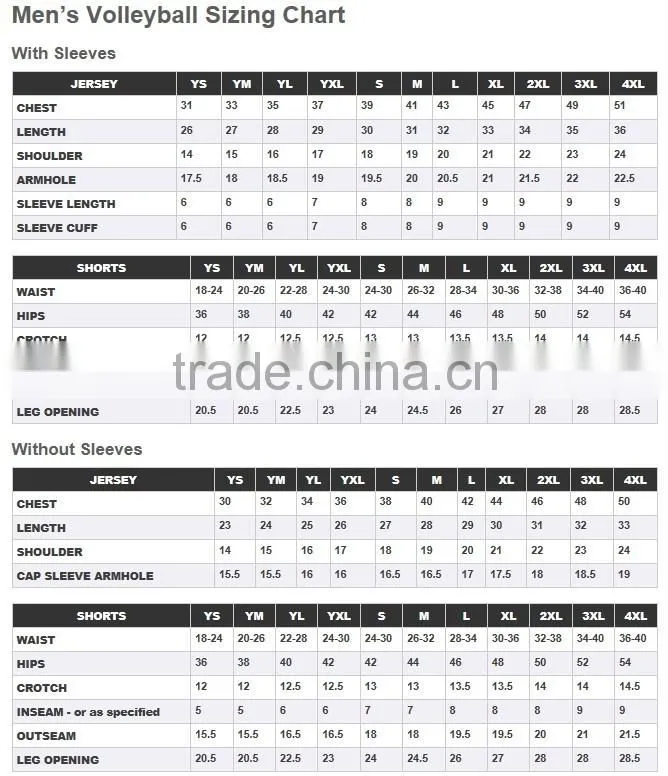 OEM quality men's volleyball jersey uniform in sublimation