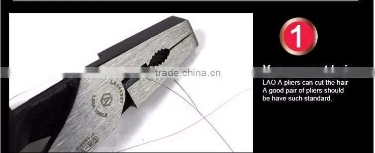 7 inch best sell wire plier cutter wholesale China supplier Energy saving hand wire pliers
