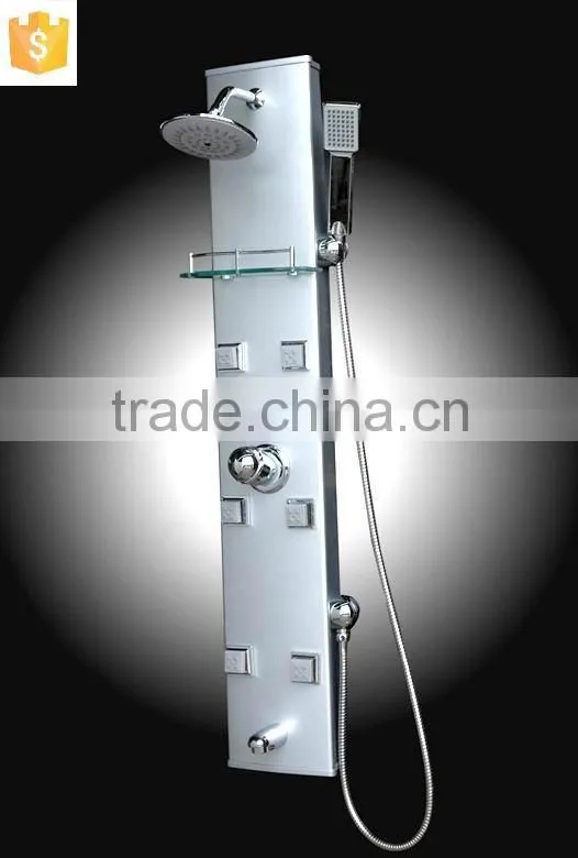 2015 thermostatic Aluminum bathroom shower panel