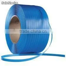 Line for the production of PET packaging tape