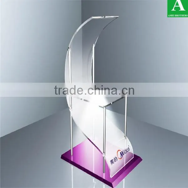 Acrylic plastic table