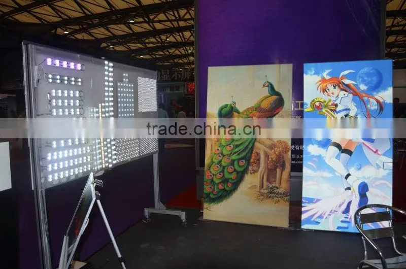 Edgelight dynamic Light box Backlit modules advertisement china products