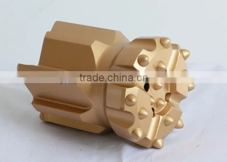 T51 drop center button drill bit