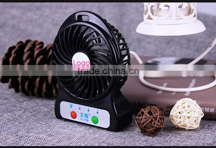2016 Hot-Sale Handheld DC 5V portable fan Rechargeable Mini Usb Fan
