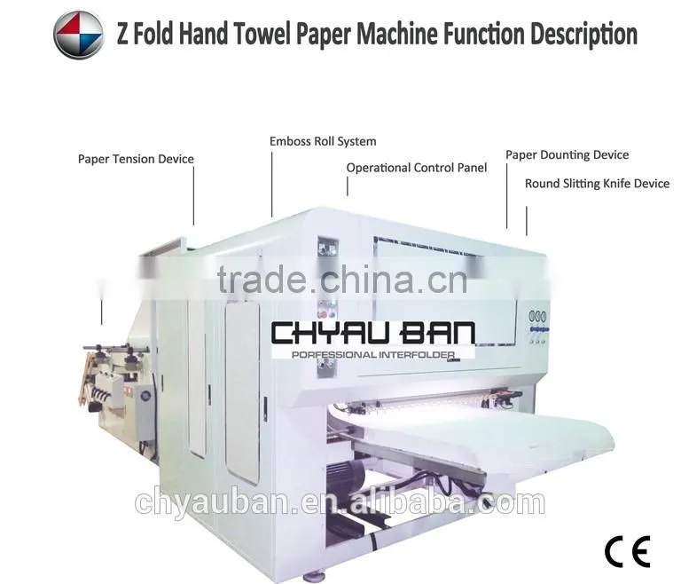 Automatic Z Fold Hand Towel Paper Packing Machine