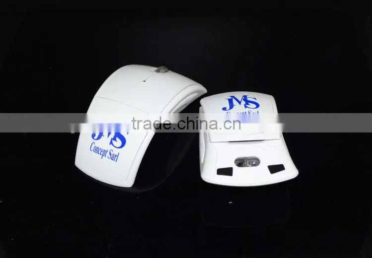Computer Foldable Arc wireless webkey mouse as promotional gift