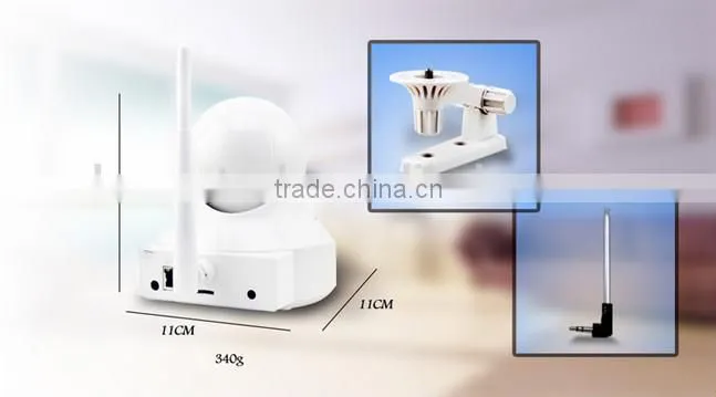 Intelligent Security Dome Camera IP alarm / Video WIFI network Home Burglar Alarm System
