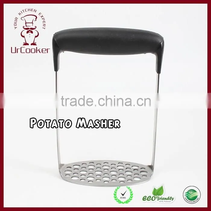 Heavy Duty Stainless Steel Potato Masher Smooth Potato Masher