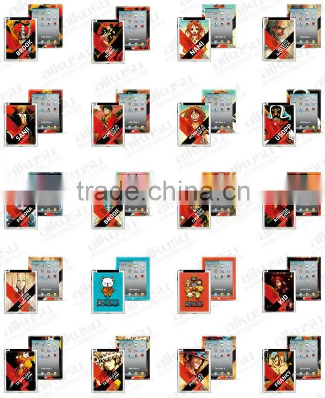 For iPad3/4 epoxy sticker cover OEM design