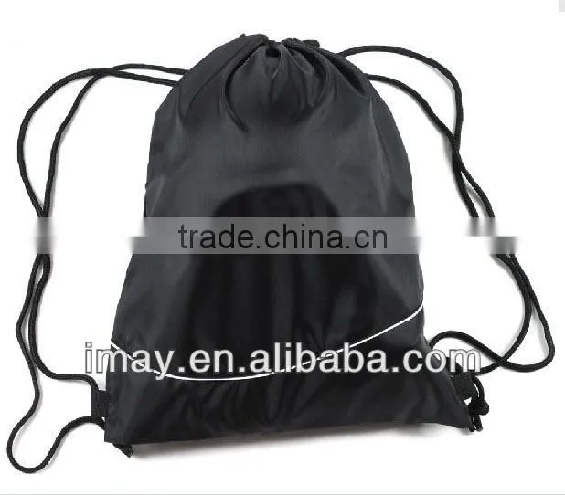 420D polyester drawstring backpack