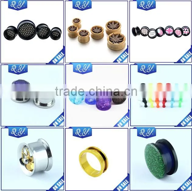 Fashionable Body Piercing Jewelry Cool Design Ear Stretcher Ear Gauges Wholesale