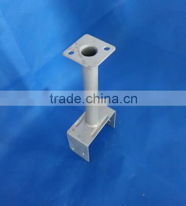 Steel post anchor