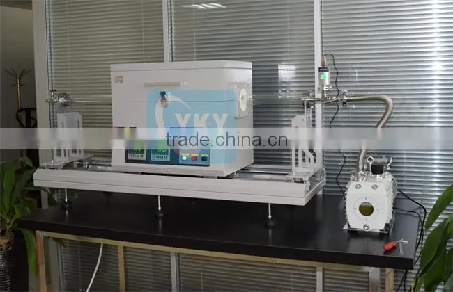 1200C quartz tube RTP lab smelting refinding furnace