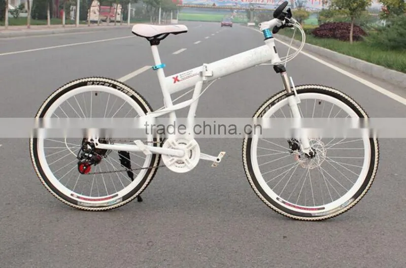 mountain bicycle with 21 speed and 24 speed
