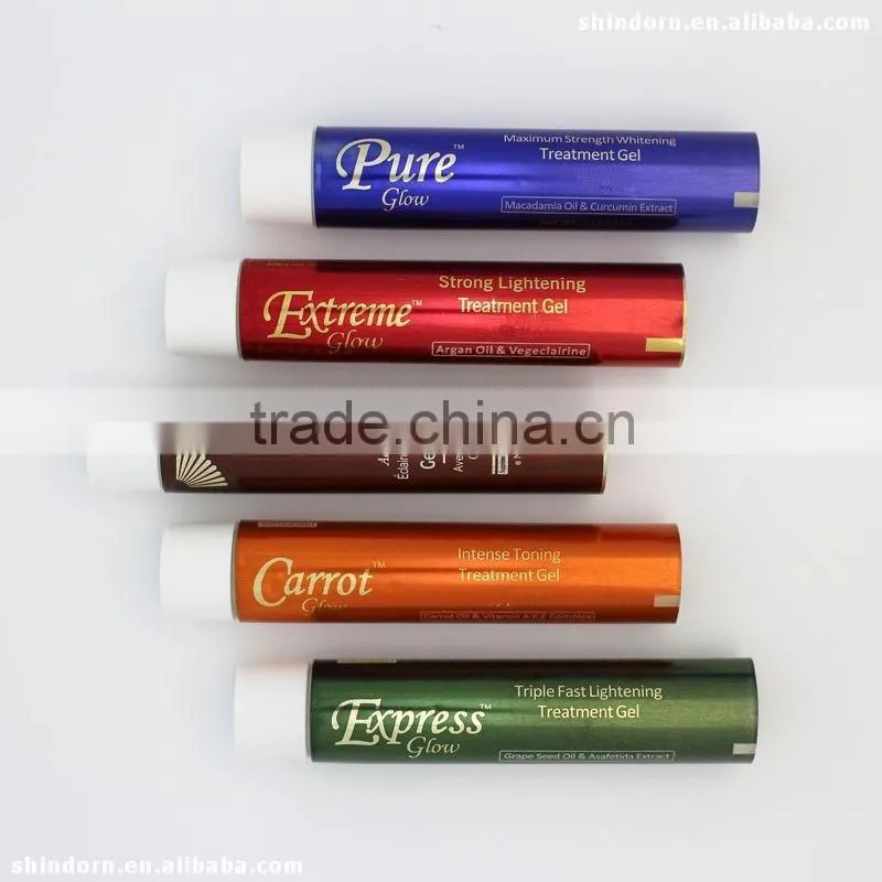 High quality collapsible aluminum tubes cosmetic