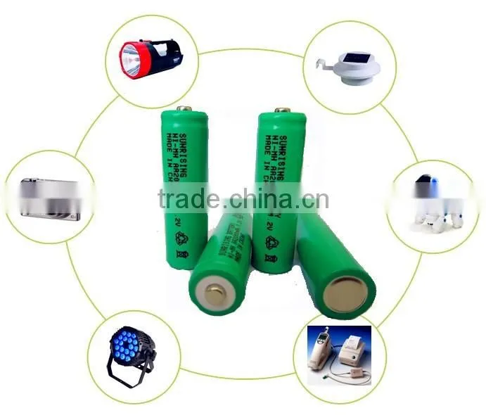 1.2v NI-MH AA500mAh rechargeable battery