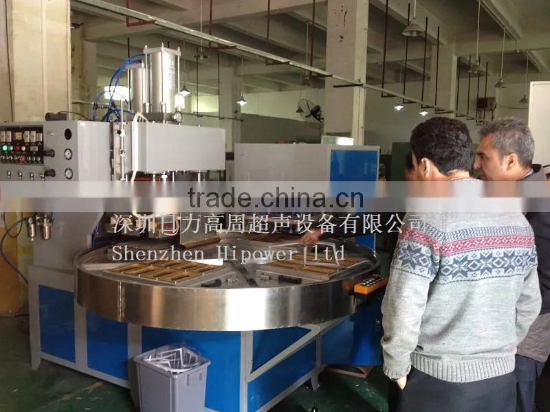 high frequency welding and cutting machine for toothbrush package