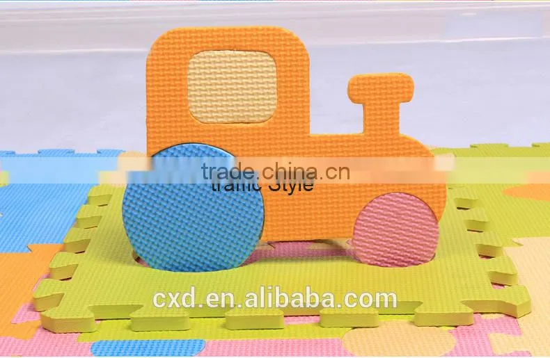 Custom EVA Puzzle mat,eva floor mat,3D puzzle for children