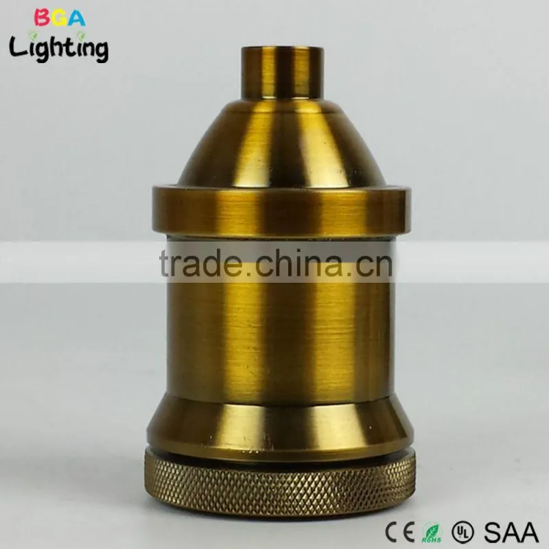 E26 Aluminum metal ceiling lamp socket for suspension lamp