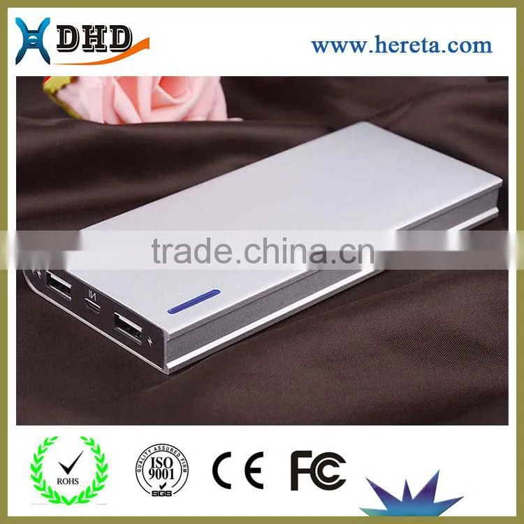 12000mah usb portable power bank for philips dlp8000