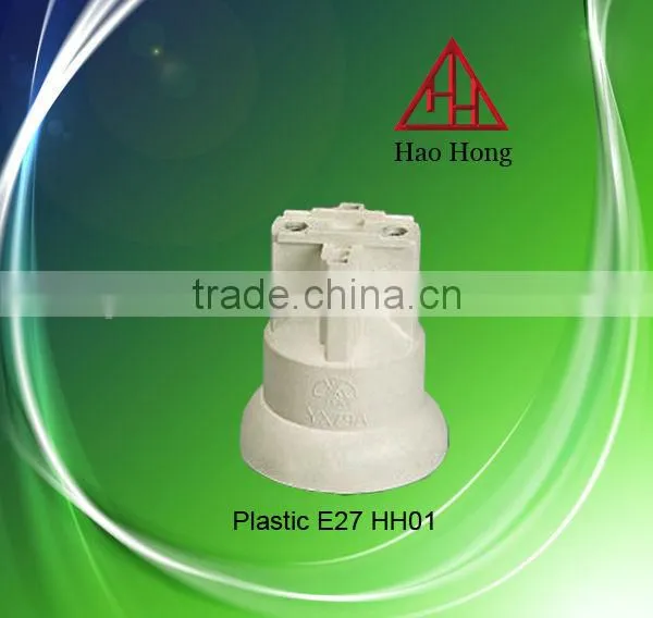 HAOHONG Plastic lamp holder / E27 socket / lamp holder