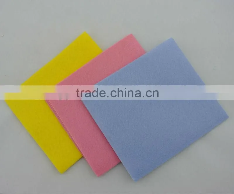 Nonwoven cloth + PU coating synthetic chamois car wash cloth