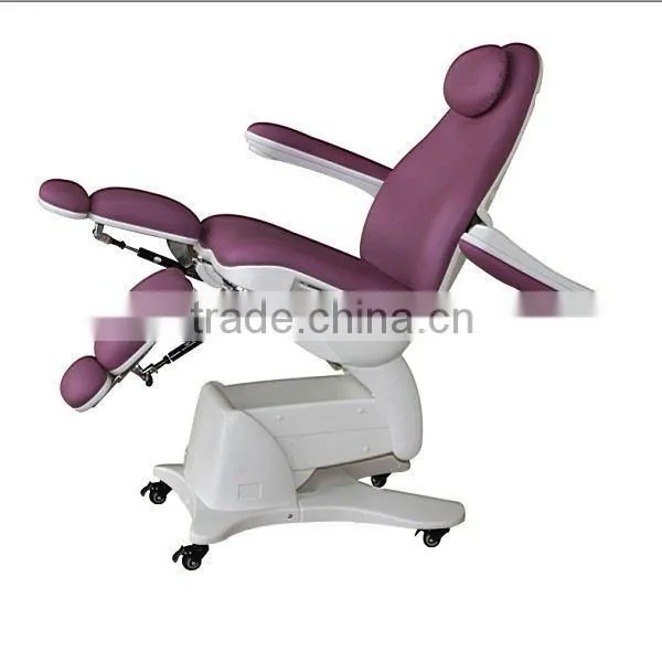 AYJ-B3201 useful beauty salon equipment genuine leather podiatry chair massage bed