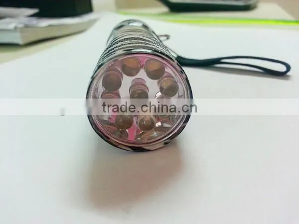 GS-8005 Bulk Cheap Aluminum led Torch, 9 led Torch, 9 led Flashlight for Sale