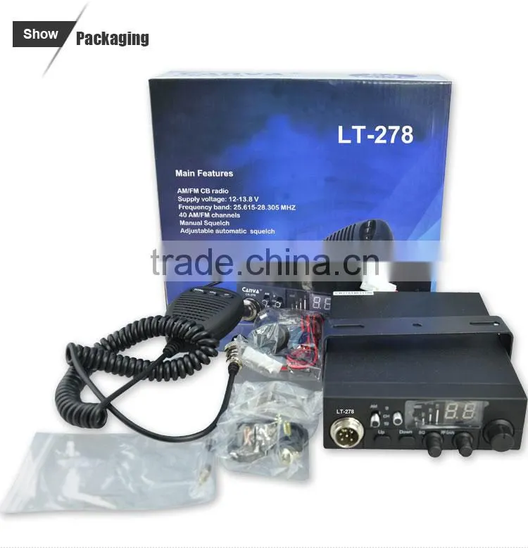 LUITON LT-278 40 channels AM/FM cb radio china