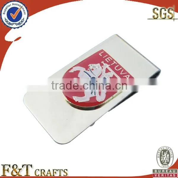 Promotional cheap custom shape stainless steel metal paper clip