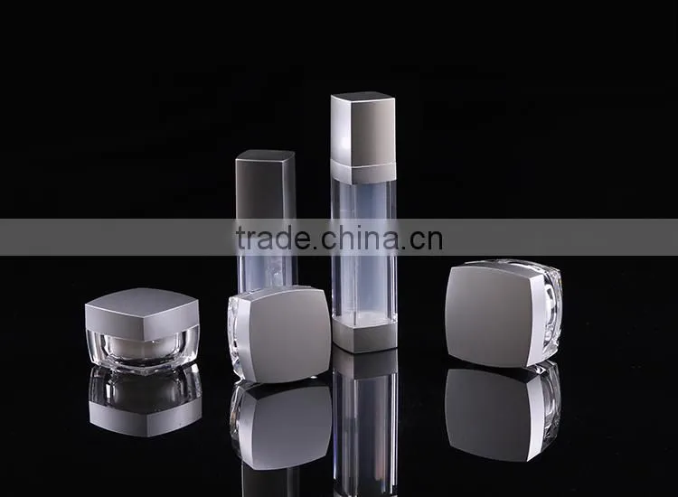 Free sample Eco-friendly Arcrylic Cosmetic use plastic tube for cosmetics packaging