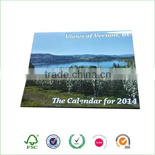Free print small custom wall calendar 2017