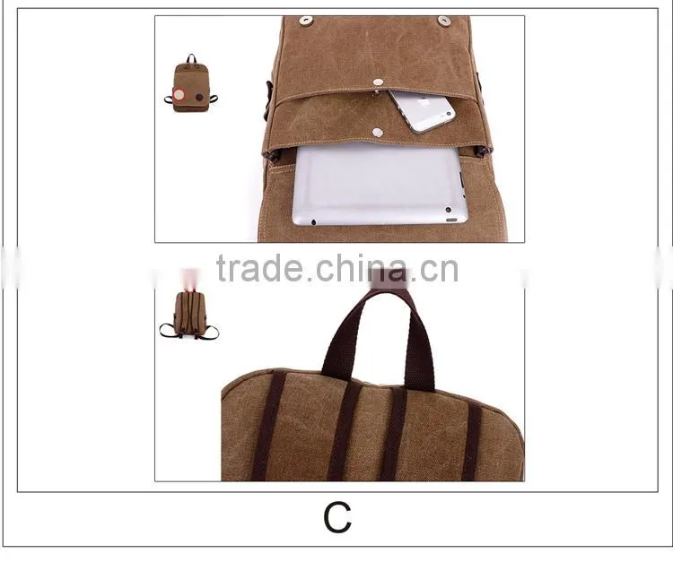 leisure backpack bags,Korean version canvas backpack,canvas backpacks cheap and beautiful