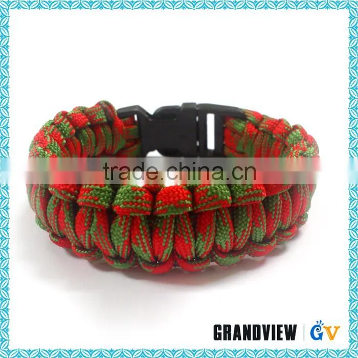 Energy survival bracelet 550 strong paracord rope survival bracelets
