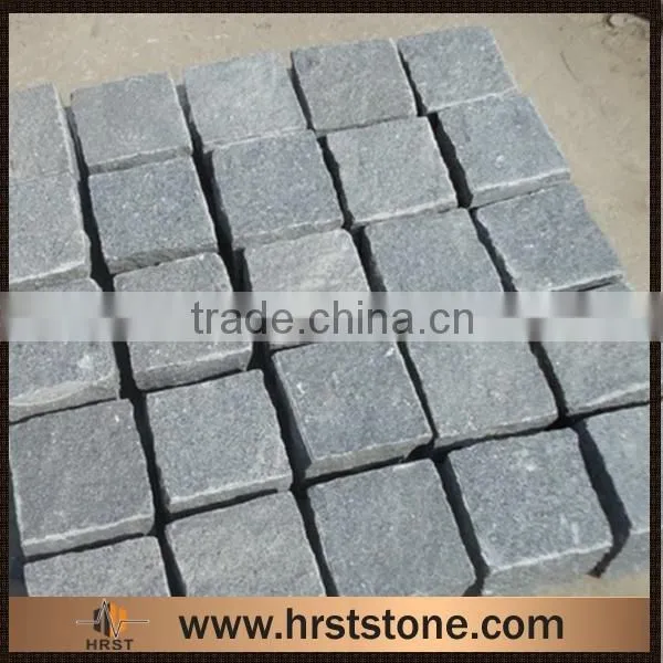 Outdoor nature grey granite paving stone