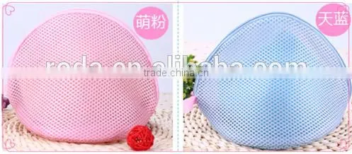 Roda wholesale 100% Polyester sandwishing triangle lingerie washing mesh bag