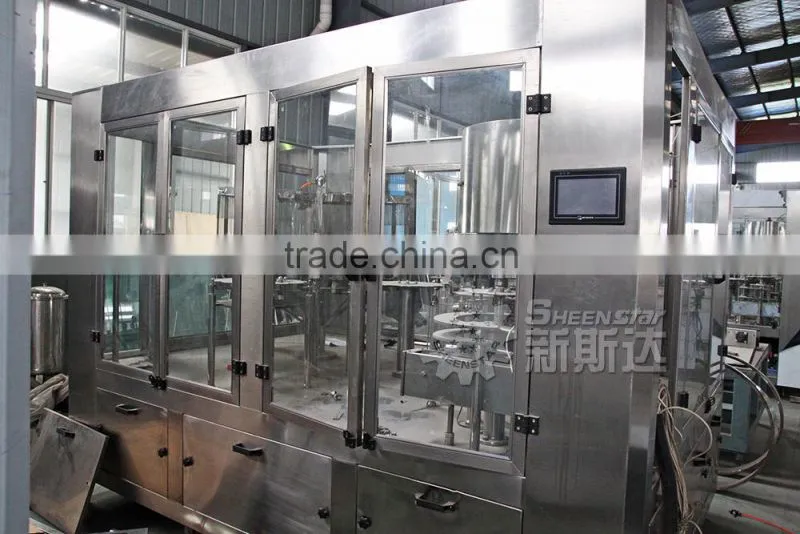 Full automatic tea beverage hot filling machine