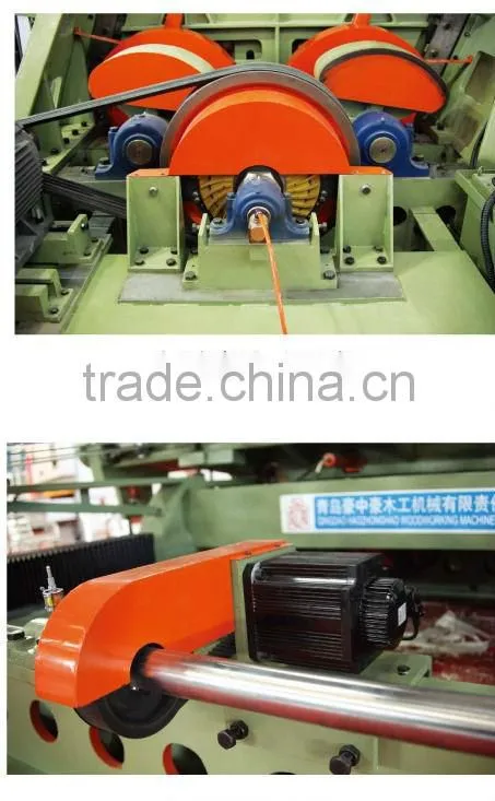 woodworking verticle veneer slicer machine