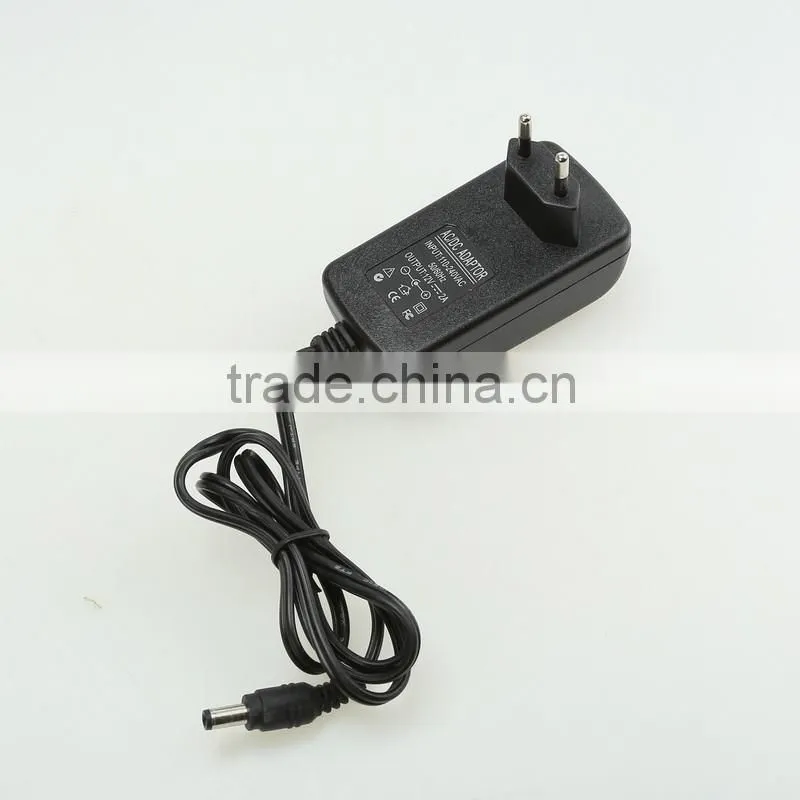 12V 2A ac adapter EU type power adapter ac/dc switching power adapter