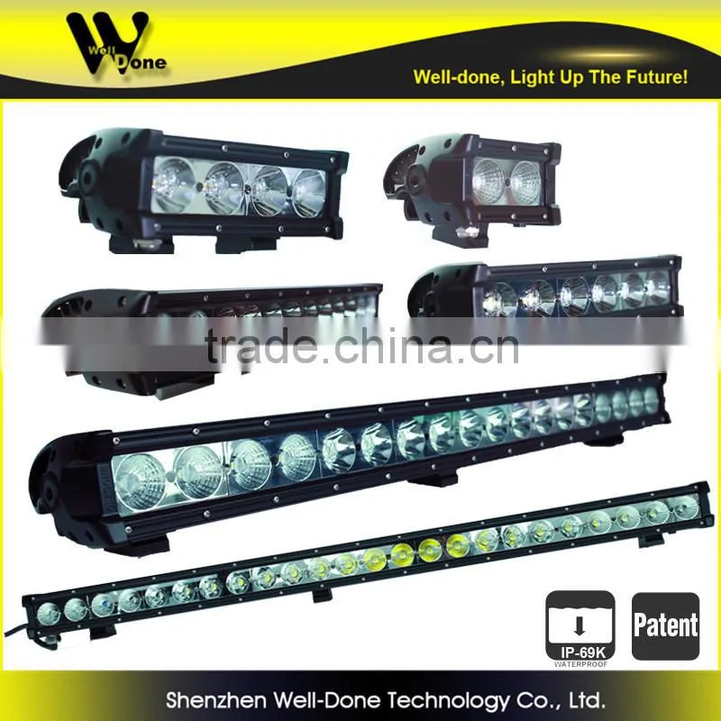 Oledone 120w C-R-E-E Ip69K xm-l2 single row led driving light bar