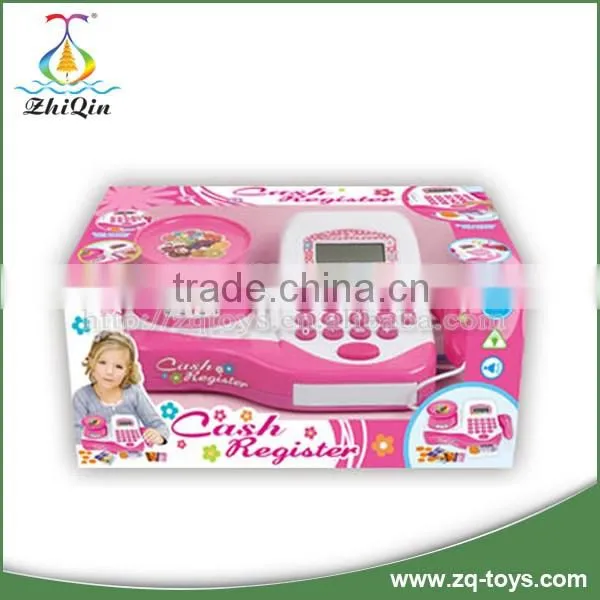 Electronic toy pos cash register kids supermarket toy preschool toys for kids