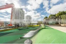 Park Hillside Large Stainless Steel Playground Slide