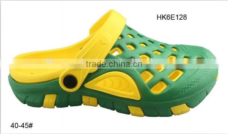 2016 Cheap Fashion EVA Clogs Double Color Garden Sandal Shoes