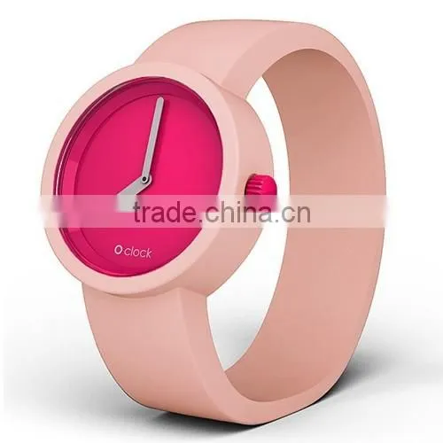 Cheap durable girls waterproof odorless silicone watch