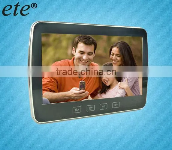 video intercom system video door phone intercom with photos recorder